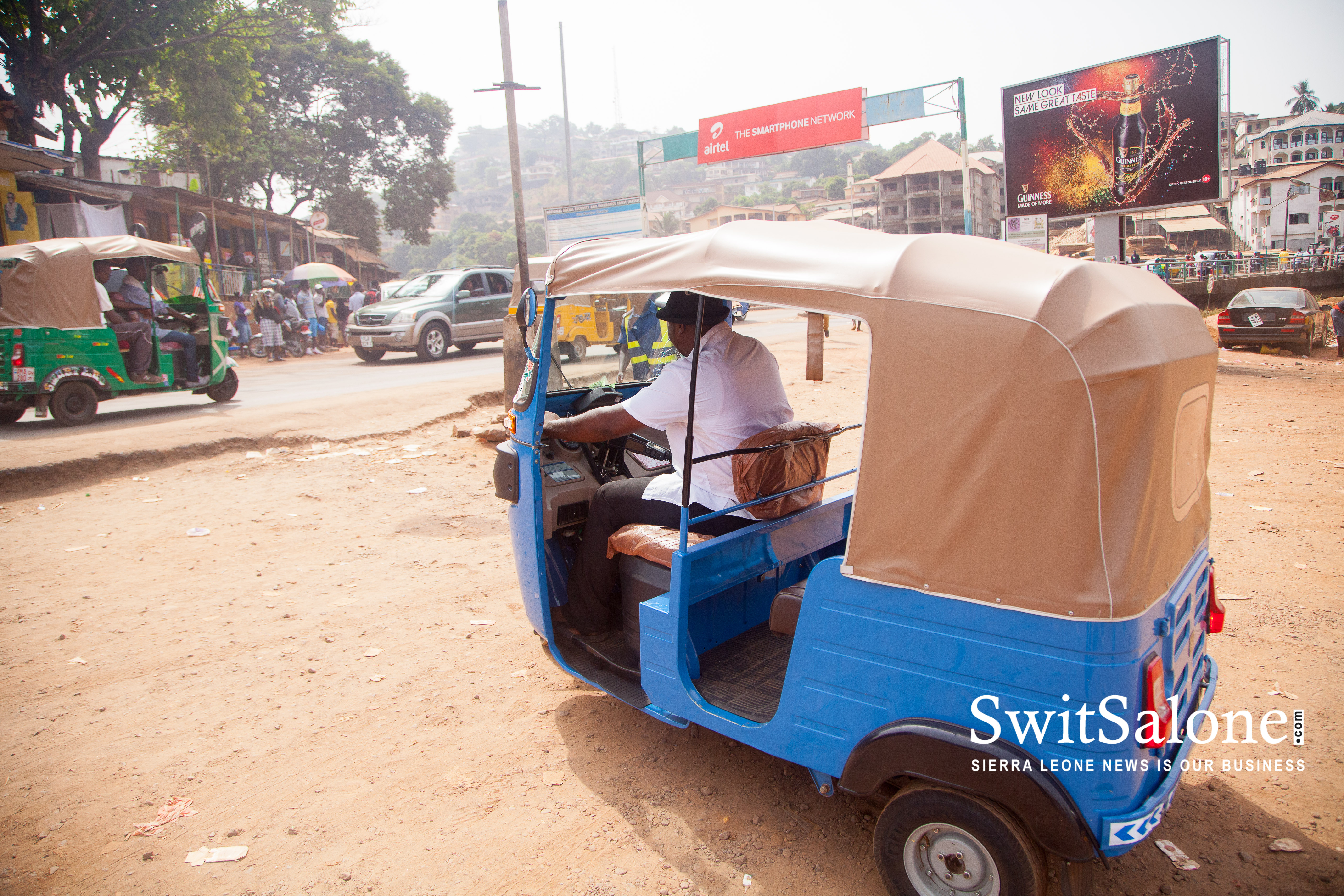 Goodbye Okada, Hello Keke? Motorized tricycles debut in Freetown