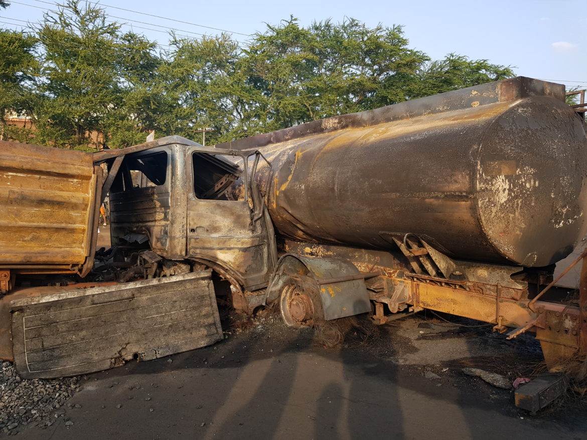 In Pictures Aftermath of the Wellington fuel tanker explosion