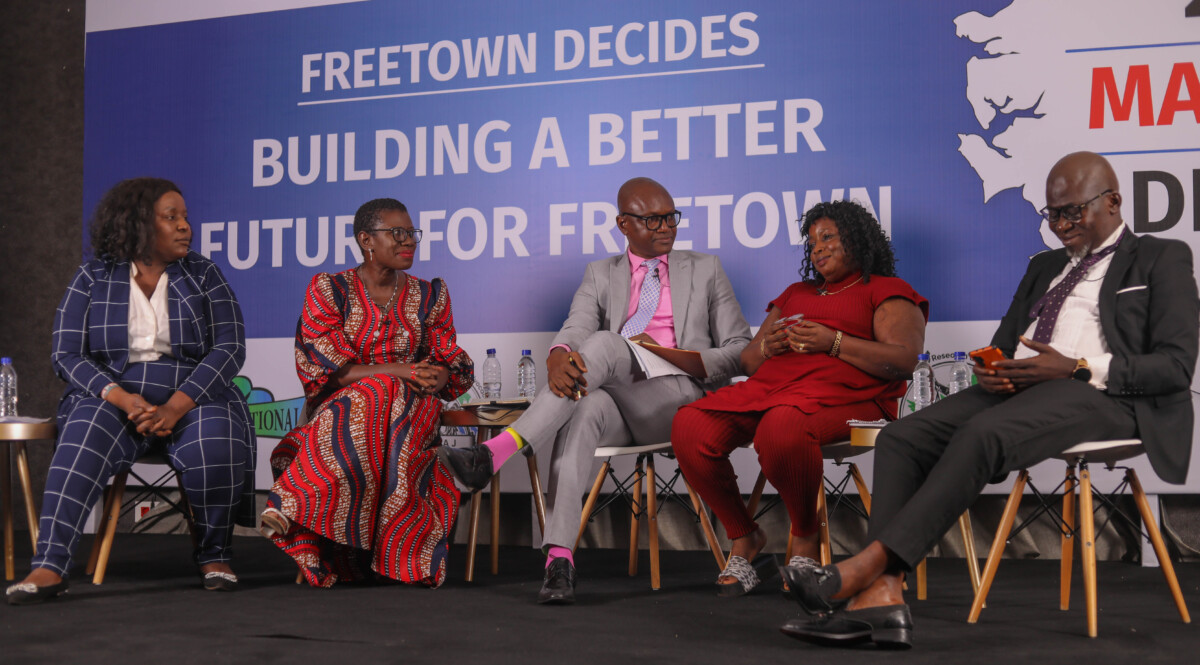 Sanitation takes center stage at Freetown Mayor's Debate - Vimarsana News