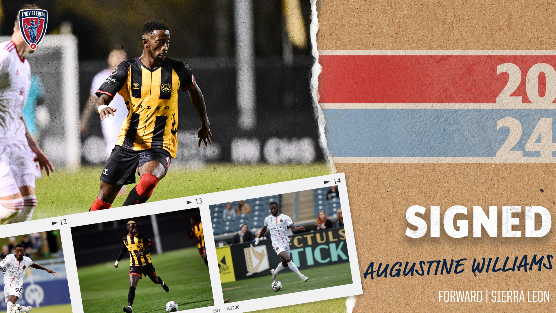 Sierra Leonean Forward Augustine Williams Joins Indy Eleven - Vimarsana News