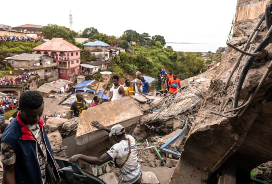 Rescue Operations Continue After Seven-Storey Building Collapse in Freetown