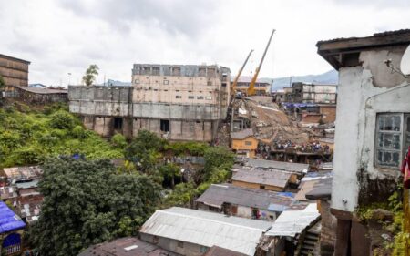 Rescue Operations Continue After Seven-Storey Building Collapse in Freetown