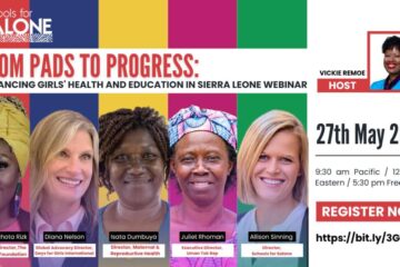 Schools for Salone to Host Webinar on Menstrual Equity in Sierra Leone