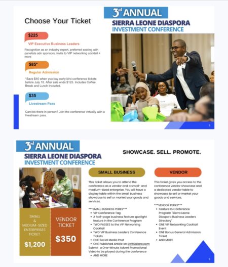 Five Business Leaders From Sierra Leone You Won’t Want To Meet at 2025 SLDIC