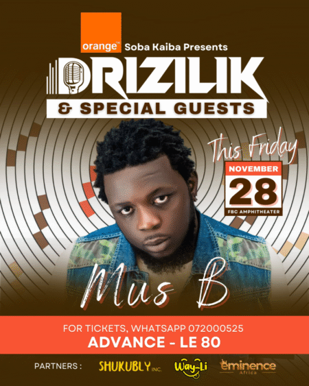 Orange Soba Kaiba Presents the Drizilik and Special Guests Concert at Fourah Bay College
