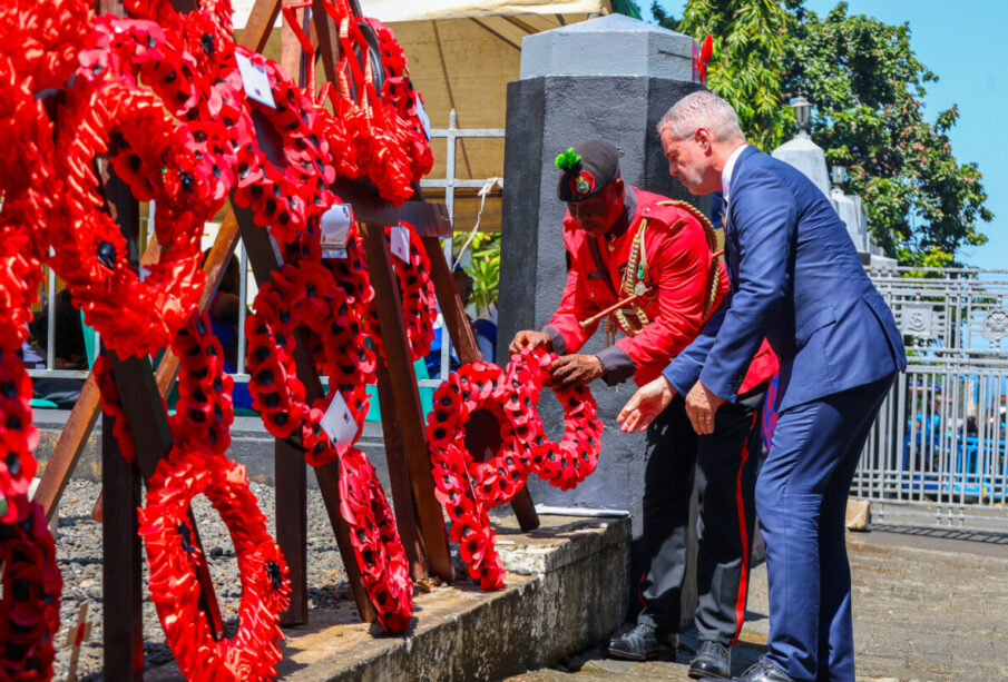 Remembrance Day at Historic Freetown Memorial