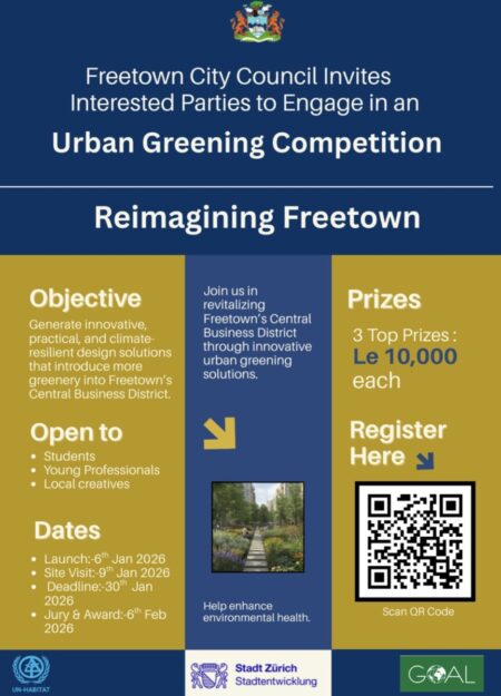 Freetown Urban Greening Competition