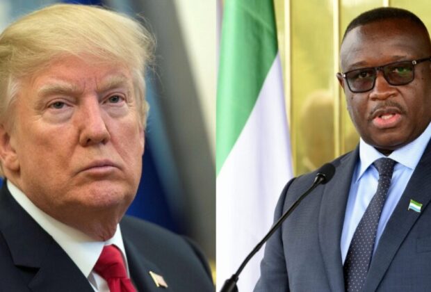 President Donald Trump and President Bio