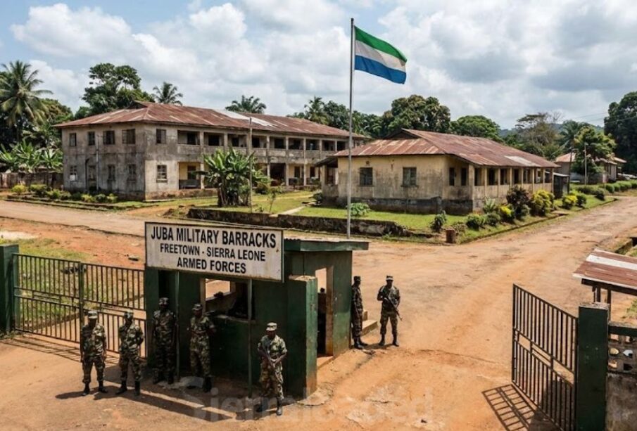 Sierra Leone’s Ministry of Defence and the Republic of Sierra Leone Armed Forces (RSLAF) have, on Monday, 23, 2026, confirmed that they have secured land in Masiaka for the construction of a modern military accommodation complex, as they plan to relocate the Juba Barracks in central Freetown.