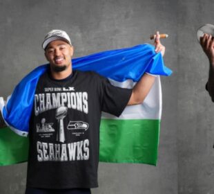 Sierra Leonean-American NFL player, Jaxon Smith-Njigba of the Seattle Seahawks has won Super Bowl LXI. In addition to winning the Lombardi trophy, he's the NFL Offensive Player of the Year 2025. 