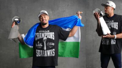 Sierra Leonean-American NFL player, Jaxon Smith-Njigba of the Seattle Seahawks has won Super Bowl LXI. In addition to winning the Lombardi trophy, he's the NFL Offensive Player of the Year 2025. 