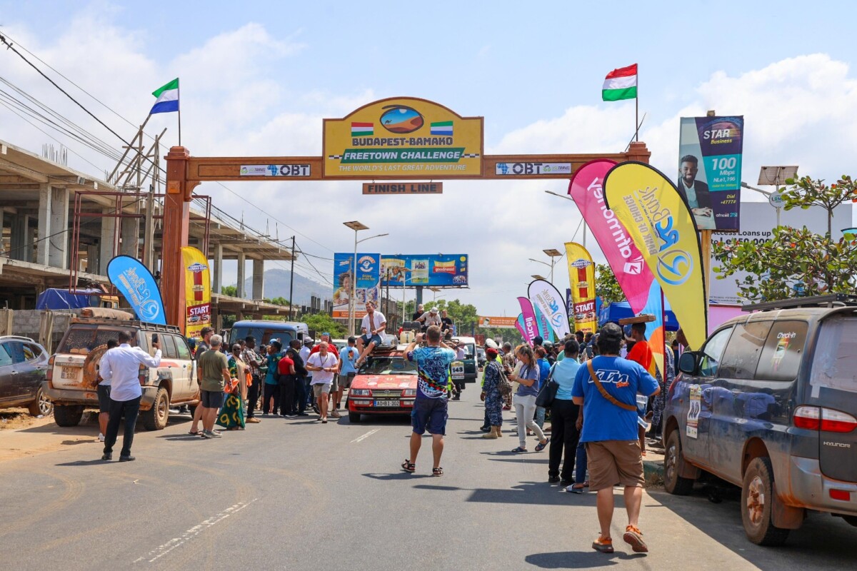 The first batch of the Budapest-Bamako-Freetown Rally participants, comprising 352 vehicles and 749 participants from Hungary, crossed the finish line in Freetown, Sierra Leone, on Monday, 10 February 2026. 