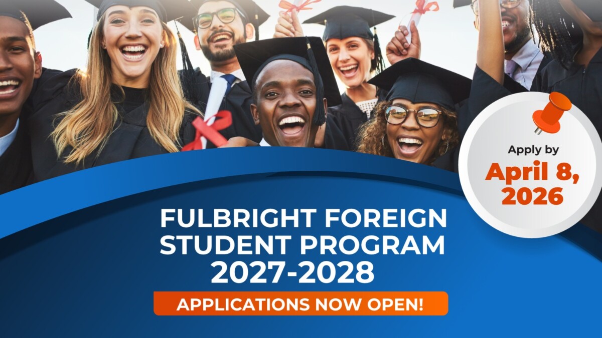 The United States Embassy in Freetown has on Monday, 23 February, 2026, announced on its Facebook page that the application portal for the Fulbright Master’s Scholarship Program is now open, offering Sierra Leonean students the opportunity to pursue fully funded graduate studies in the United States, for the 2027/2028 academic year.