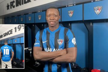 Finnish Veikkausliiga side FC Inter Turku have completed the signing of 21-year-old Sierra Leone international forward Alie Conteh on a one-year loan deal from Norwegian top-flight club Strømsgodset IF, with an option to buy.