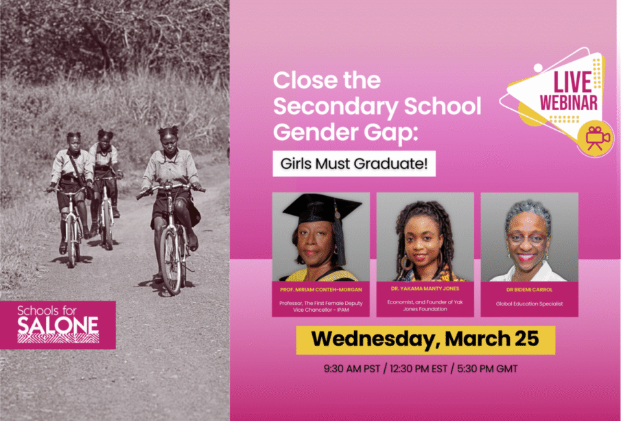 Why Are Only A Few Girls Completing Senior Secondary School in Sierra Leone?