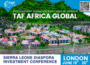 TAF Africa Global Announced as Headline Sponsor for SLDIC 2026