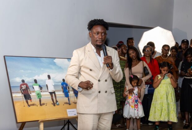 Sama Kai at his first-ever solo print exhibition