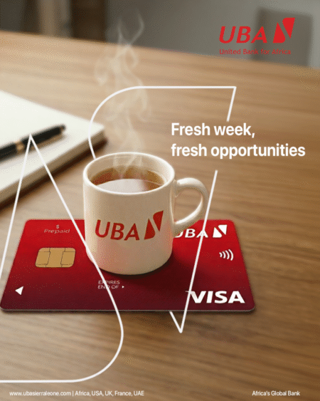 In Sierra Leone One Bank Card Rules Them All