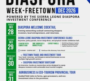 Sierra Leone Diaspora Investment Conference
