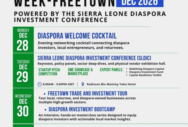 Sierra Leone Diaspora Investment Conference