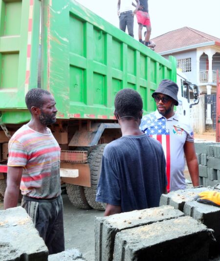 Alieu Kalokoh left Sierra Leone with nothing