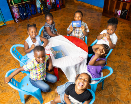 Pupils exicted after puzzle building