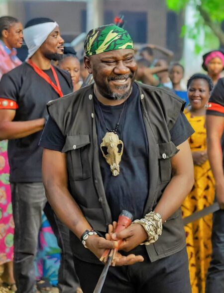 Sam Dede, who returns as Ebube in the new Issakaba movie