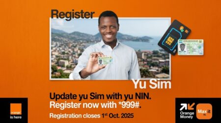 Directives of how to connect NIN with Orange sim