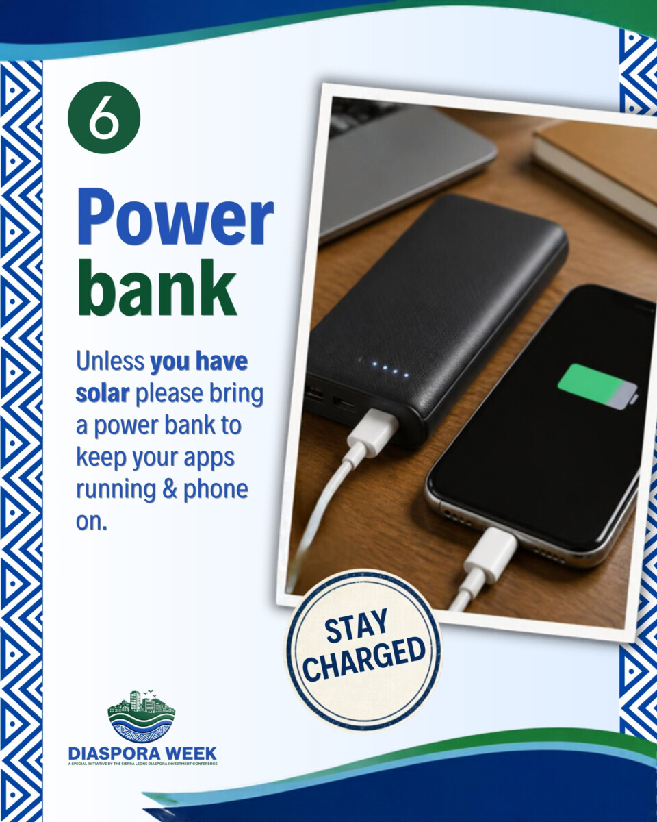 Bonus: a power bank
