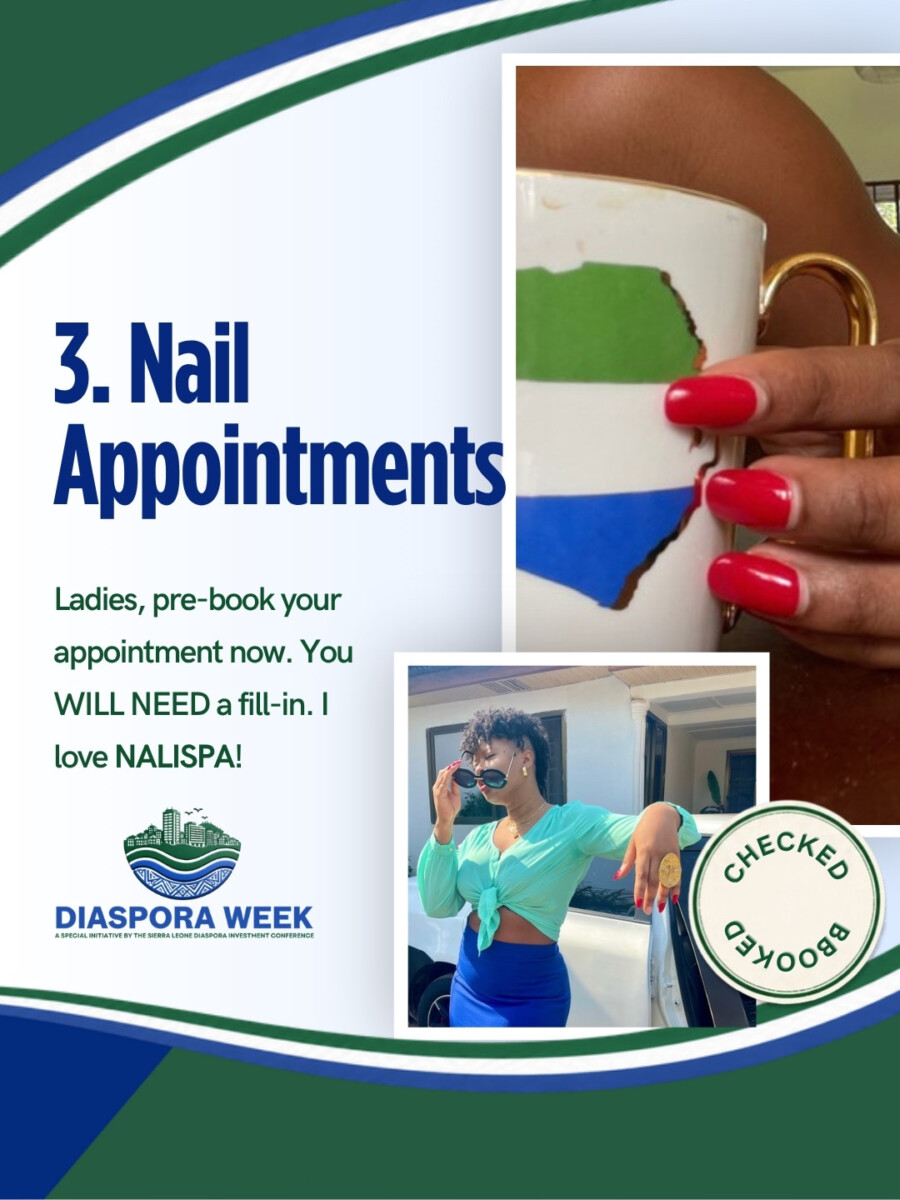 3. Your nail appointment