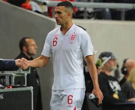 Steven Caulker in England Jersey