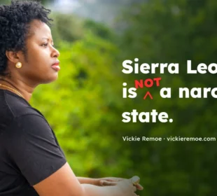Sierra Leone is NOT a narco state: Vickie Remoe