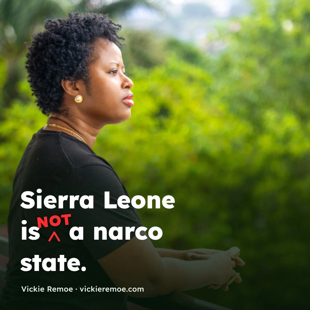 Sierra Leone is NOT a narco state