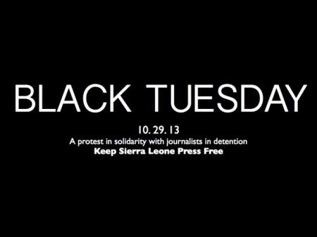 Black Tuesday Sierra Leone journalists protest October 29.001