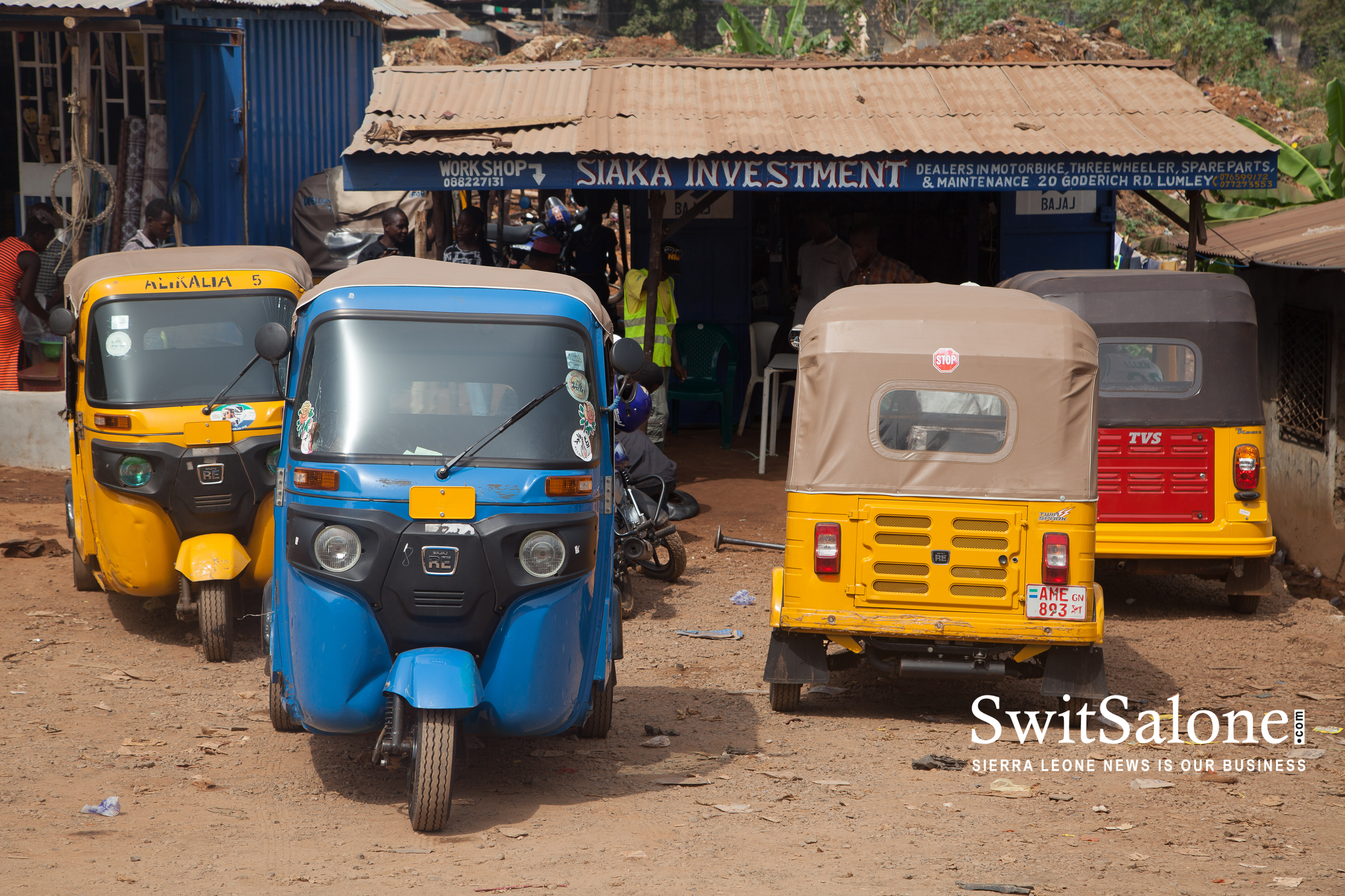 Goodbye Okada, Hello Keke? Motorized tricycles debut in Freetown