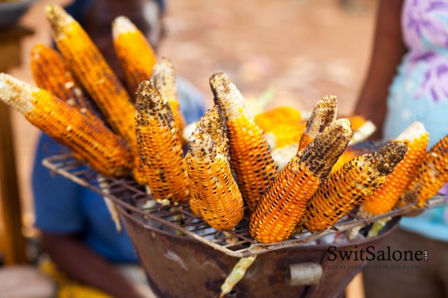 Celebrating Sierra Leone "strit-it" local street food favorites